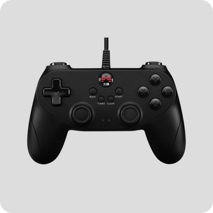 BETOP Wired Gamepad - Dual Vibration, No Delay, Multi-Platform