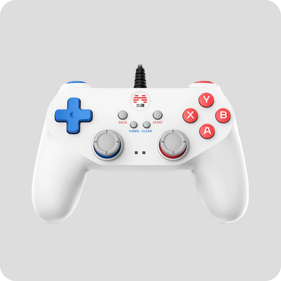 BETOP Wired Gamepad - Dual Vibration, No Delay, Multi-Platform